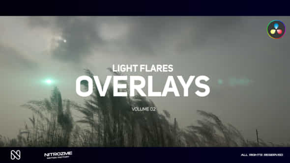 Optical Flares Overlays Vol 02 For Davinci Resolve - VideoHive 49437813