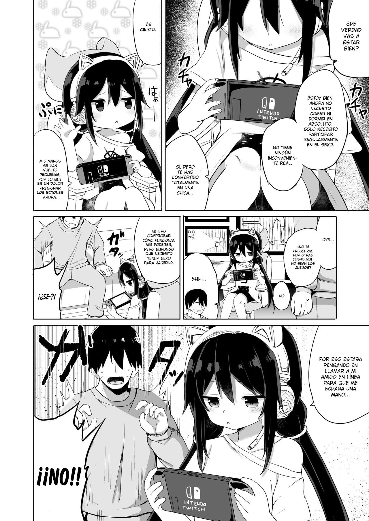 From a little gamer brother to a little sister Succubus who loves Nii-san - 5