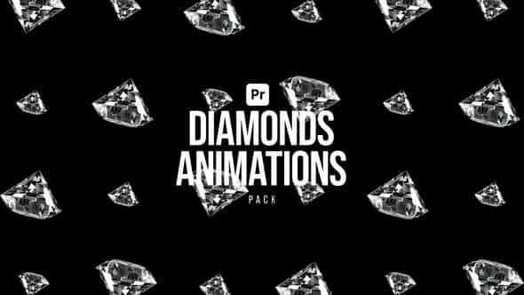 Diamonds Animations Pack For Premiere Pro - VideoHive 50289425