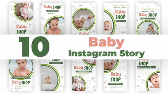 Baby Shop Instagram - VideoHive 34530181