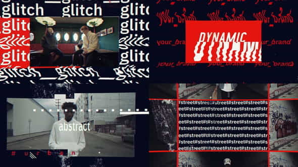 Glitch Urban Opener - VideoHive 25568577