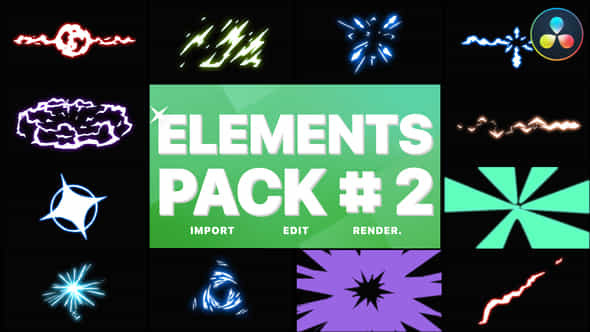 Energy Elements Pack - VideoHive 36865419