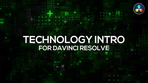Digital Technology Intro for DaVinci - VideoHive 31220674