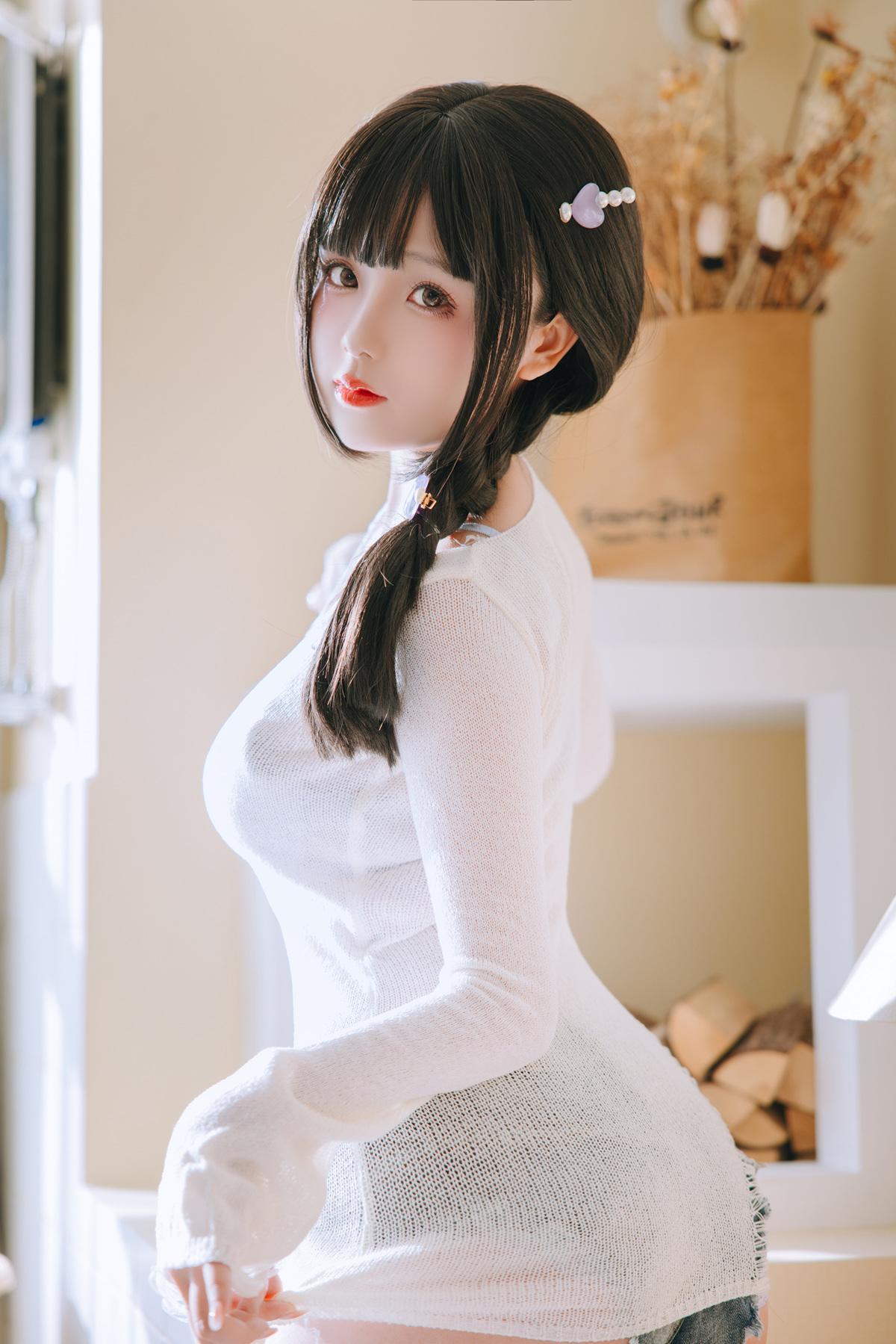 Cosplay Rinaijiao日奈娇 牛仔裤人妻 Set.02(4)