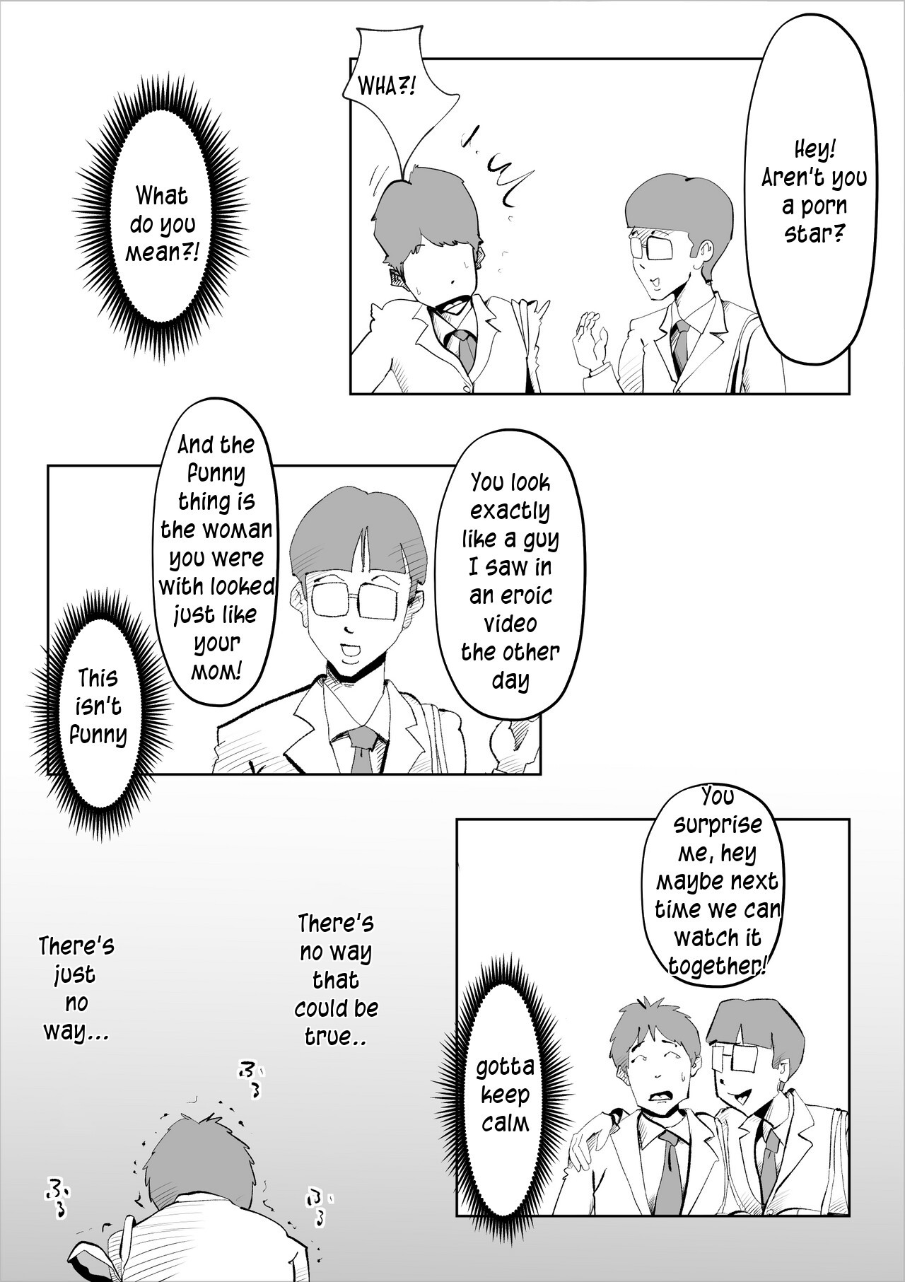 [kazum] shinya ni nattara hahaoya ga boku no heya ni haittekimasu  Mother comes to my room in the middle of the night [English] [innyinny]