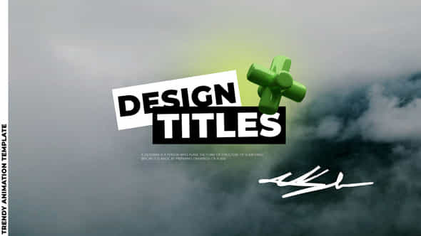 Full Screen 3D Titles - VideoHive 53433868