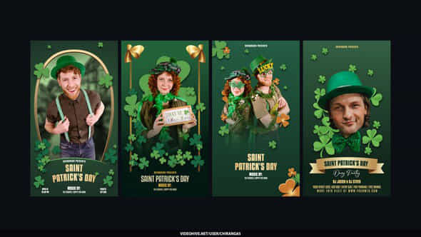 St Patrick Day Stories - VideoHive 57143435