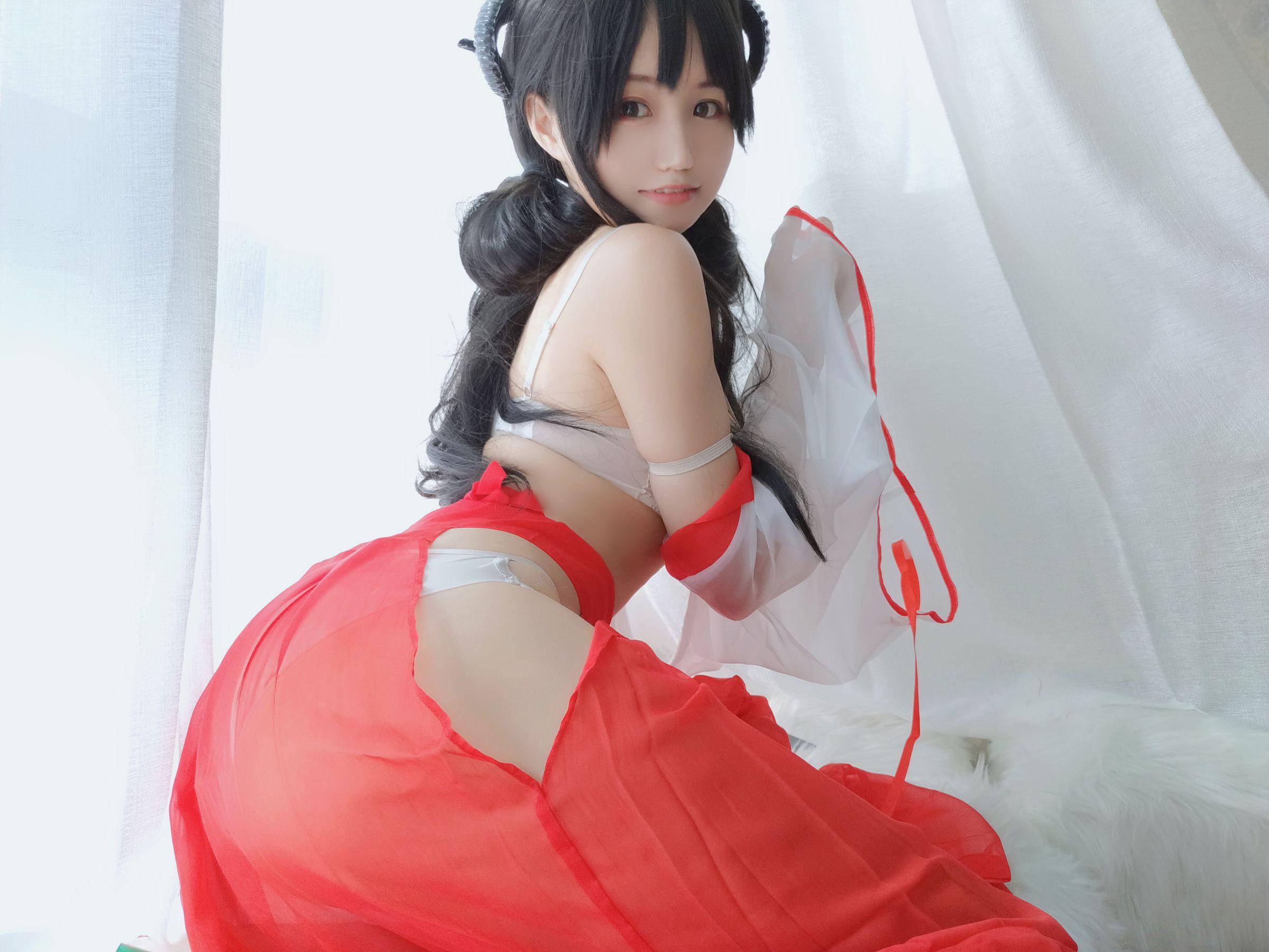 [网红COSER写真] 动漫博主小仓千代w – 巫女DLC 套图(22)