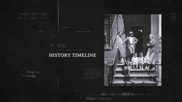 History Timeline Presentation - VideoHive 31432522
