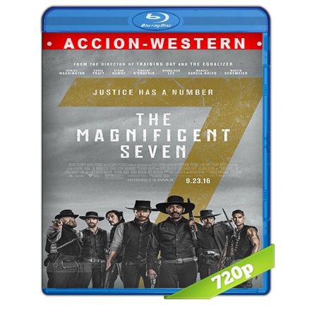 Los Siete Magnificos 720p Lat-Cast-Ing[Western](2016)