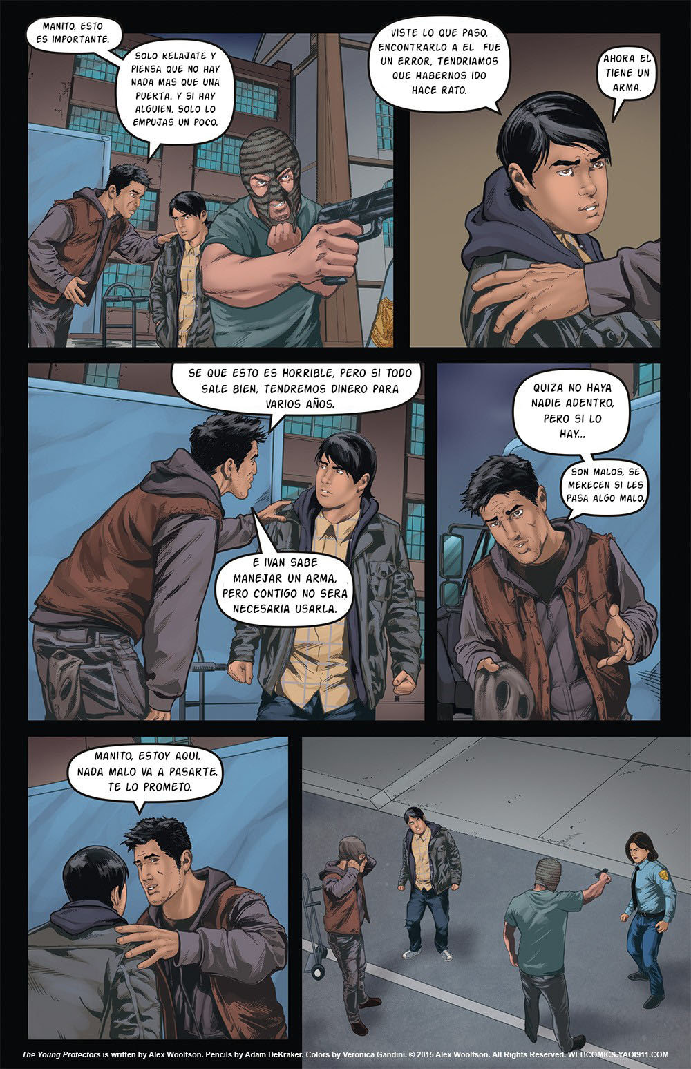 THE YOUNG PROTECTOS (LOS JOVENES PROTECTORES) Flyboy comic bonus - 6