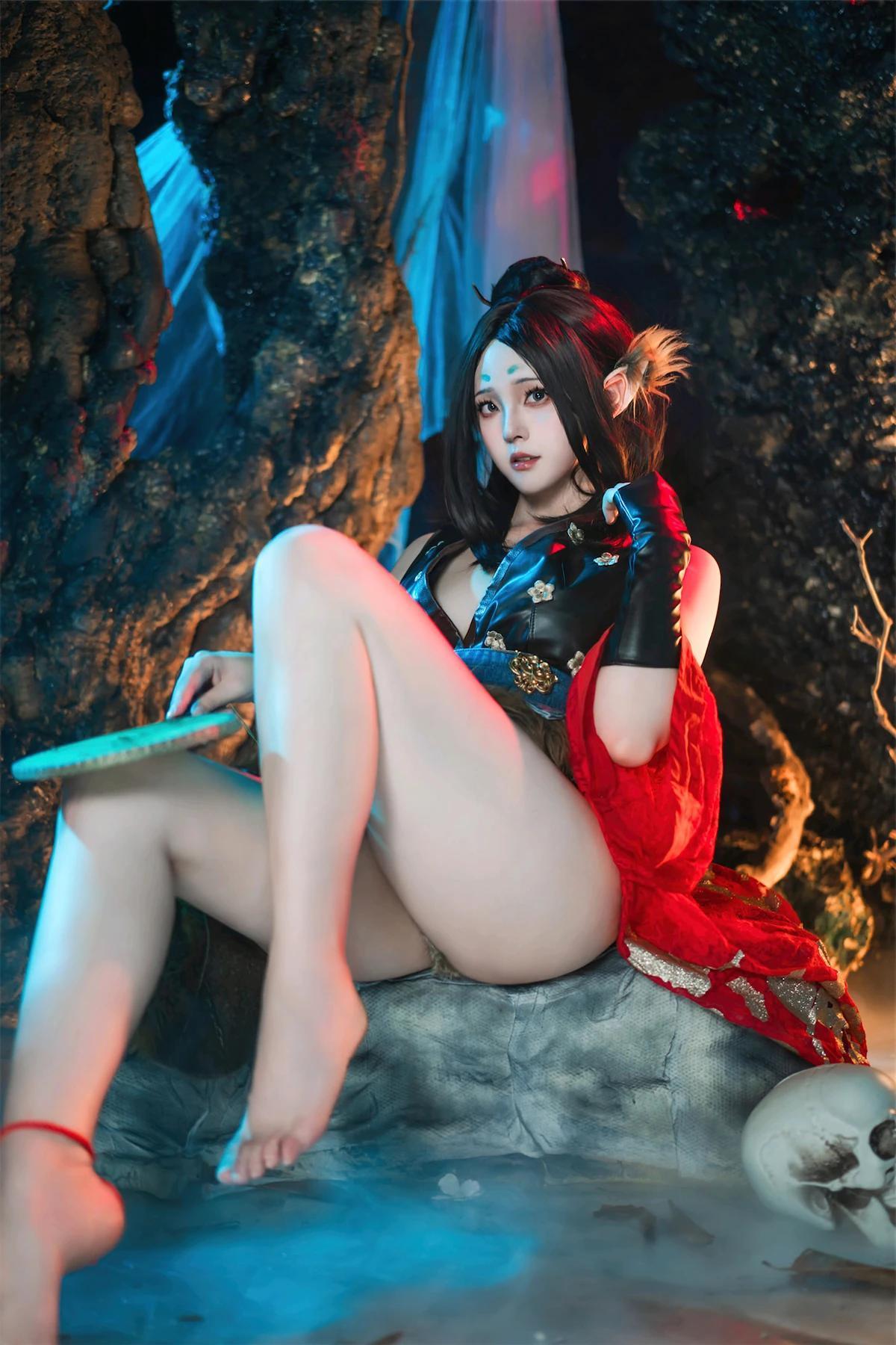 Cosplay Natsuko夏夏子 – 黑神话：悟空 萍萍(34)