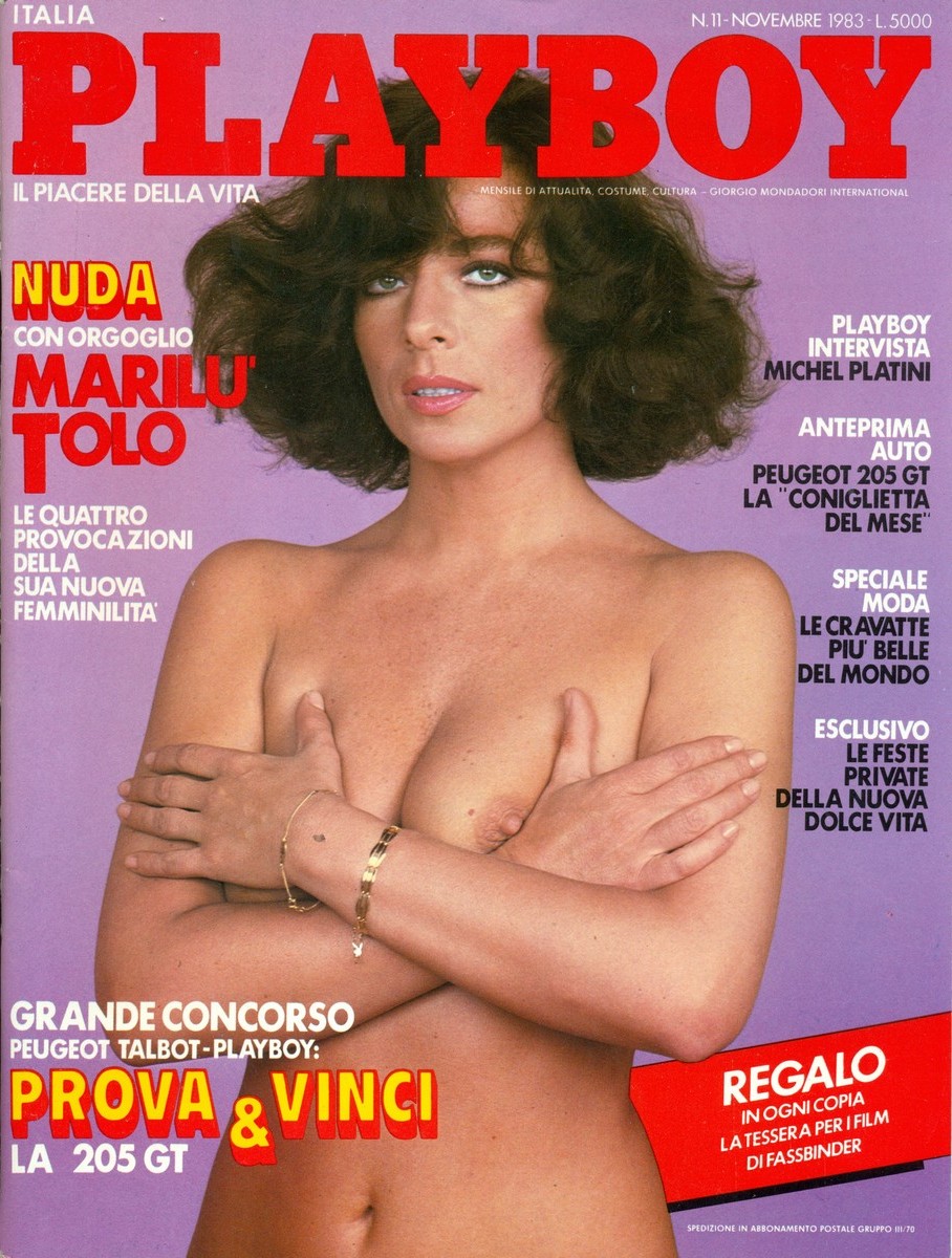 Playboy cover december 1983