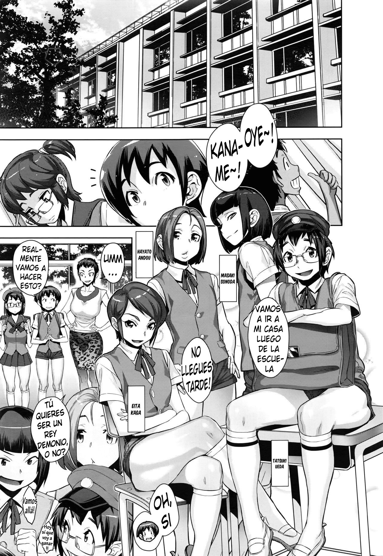 [Koyanagi Royal] Kanjin Kaname no Akuma Gaku  Los Fundamentos de la Demonología Ch. 1-5 [Spanish] [kalock]
