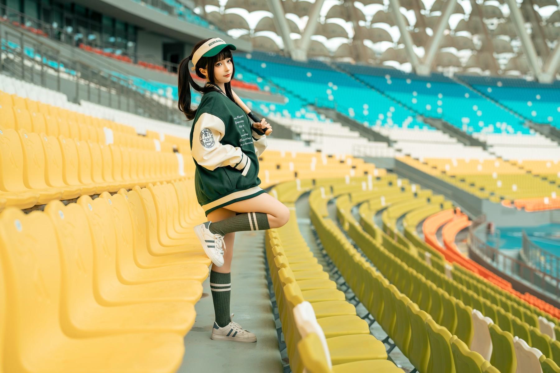 Cosplay 蠢沫沫 Chunmomo 棒球女孩 Baseball Girl Vol.01(1)