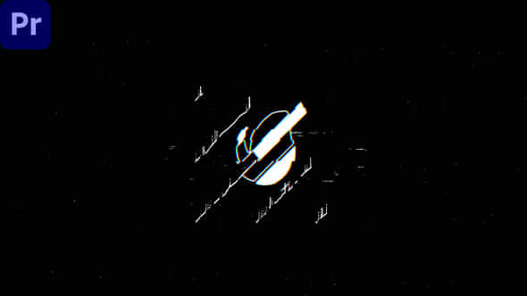 Digital Glitch Logo - VideoHive 40244877