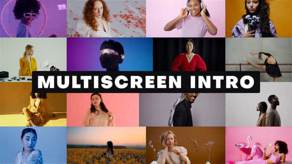 Multiscreen Intro - VideoHive 44581384