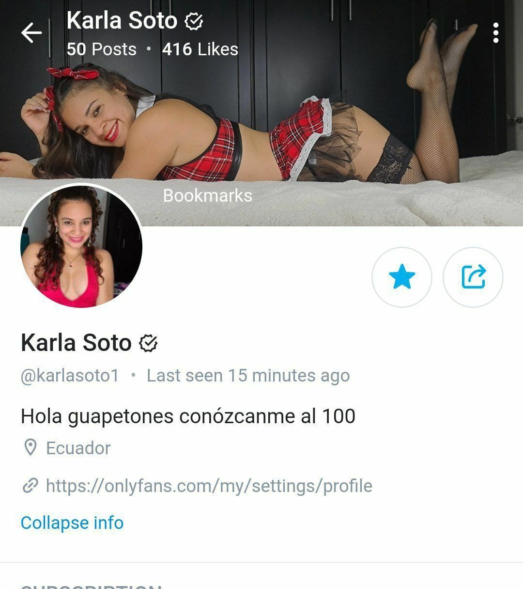 Only fans karla alarcon