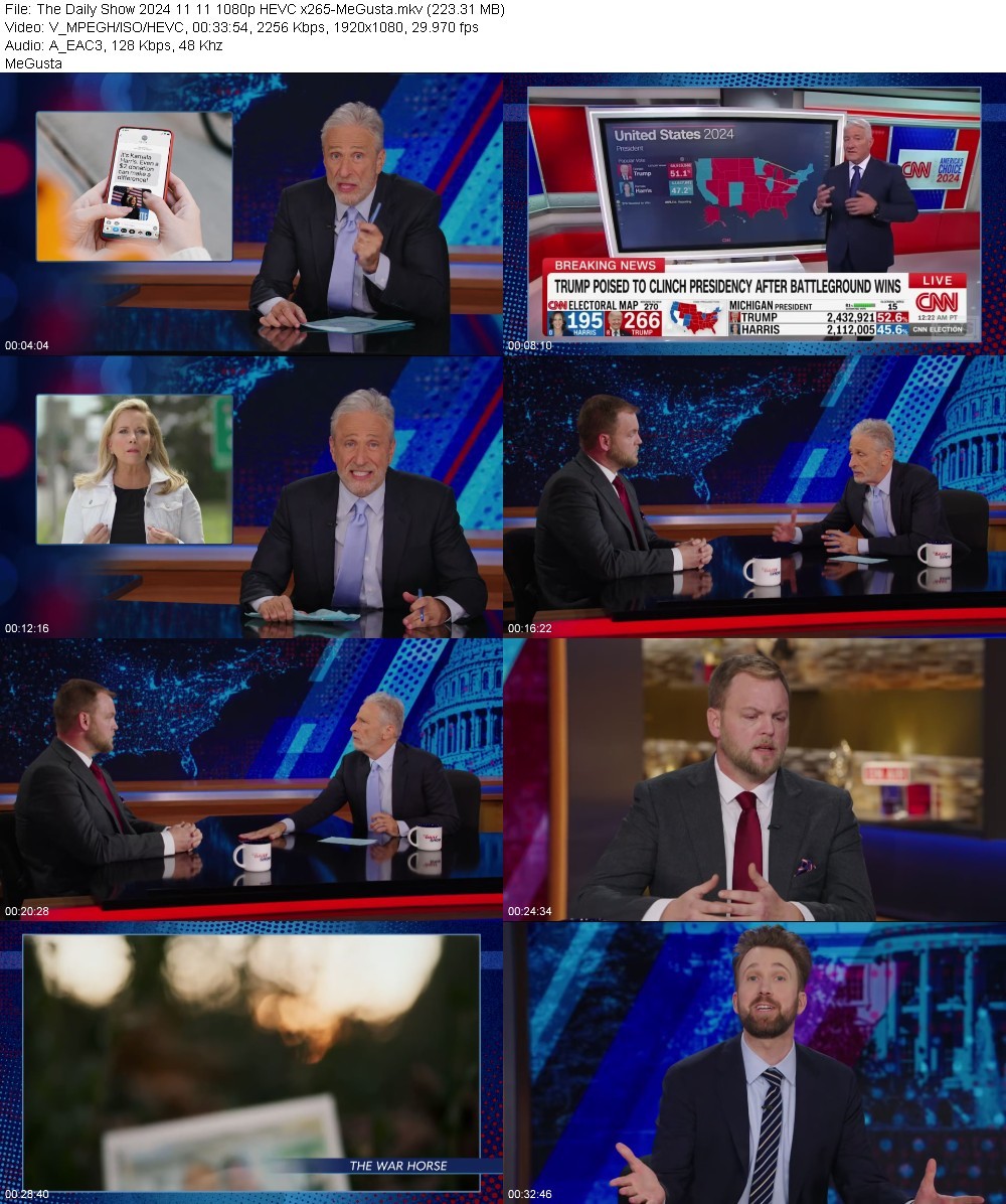 The Daily Show 2024 11 11 1080p HEVC x265-MeGusta