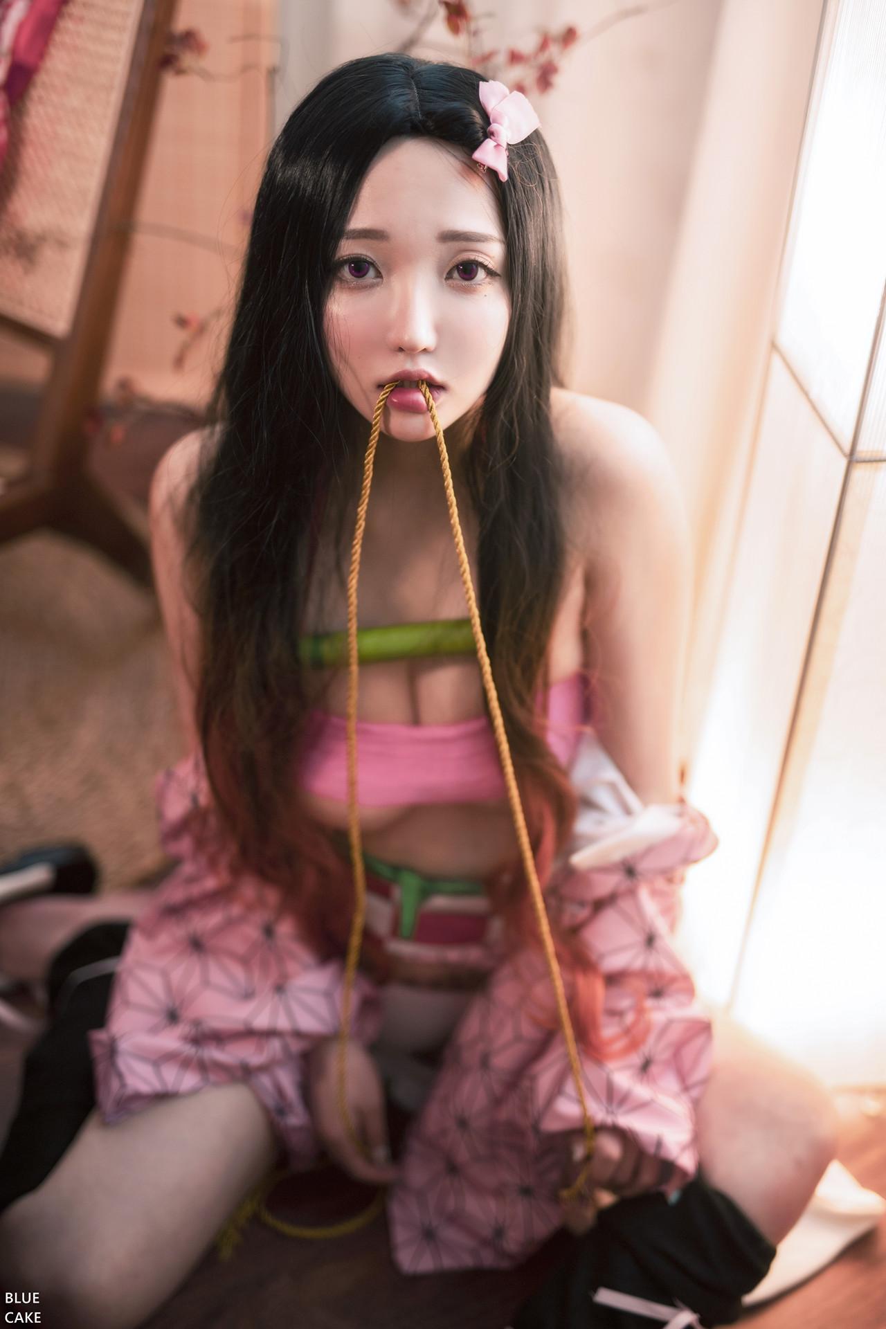 Son Yeeun 손예은, BLUECAKE ‘Pink Oni’ Set.01(23)