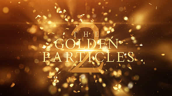 Golden Particles2 - VideoHive 20968471