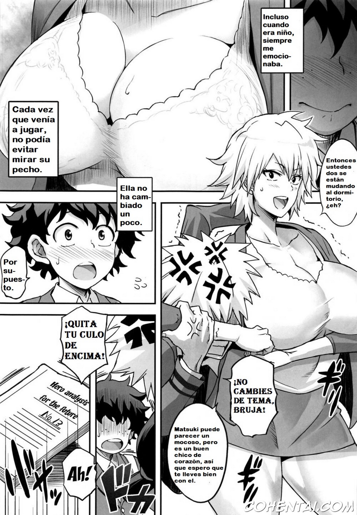 Bakumama!! (Boku no Hero Academia) xxx comics manga porno doujin hentai español sexo 