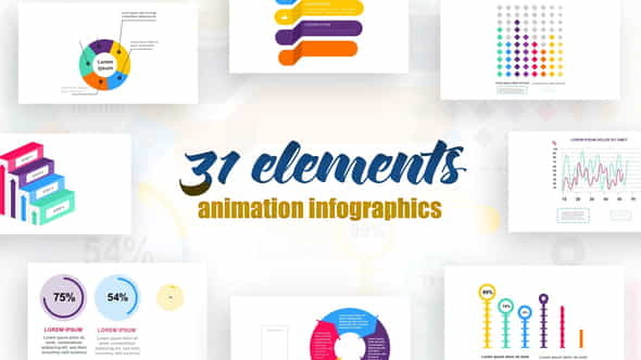 Infographics vol.10 - VideoHive 25582049