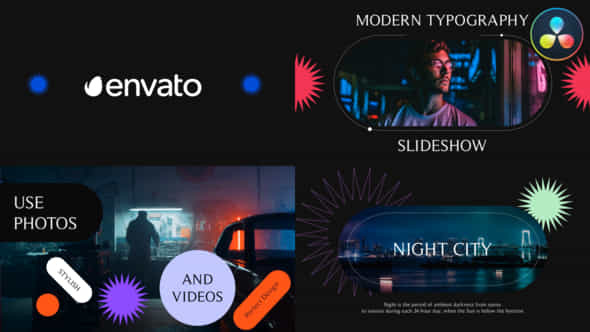 Modern Typography Intro - VideoHive 47171288