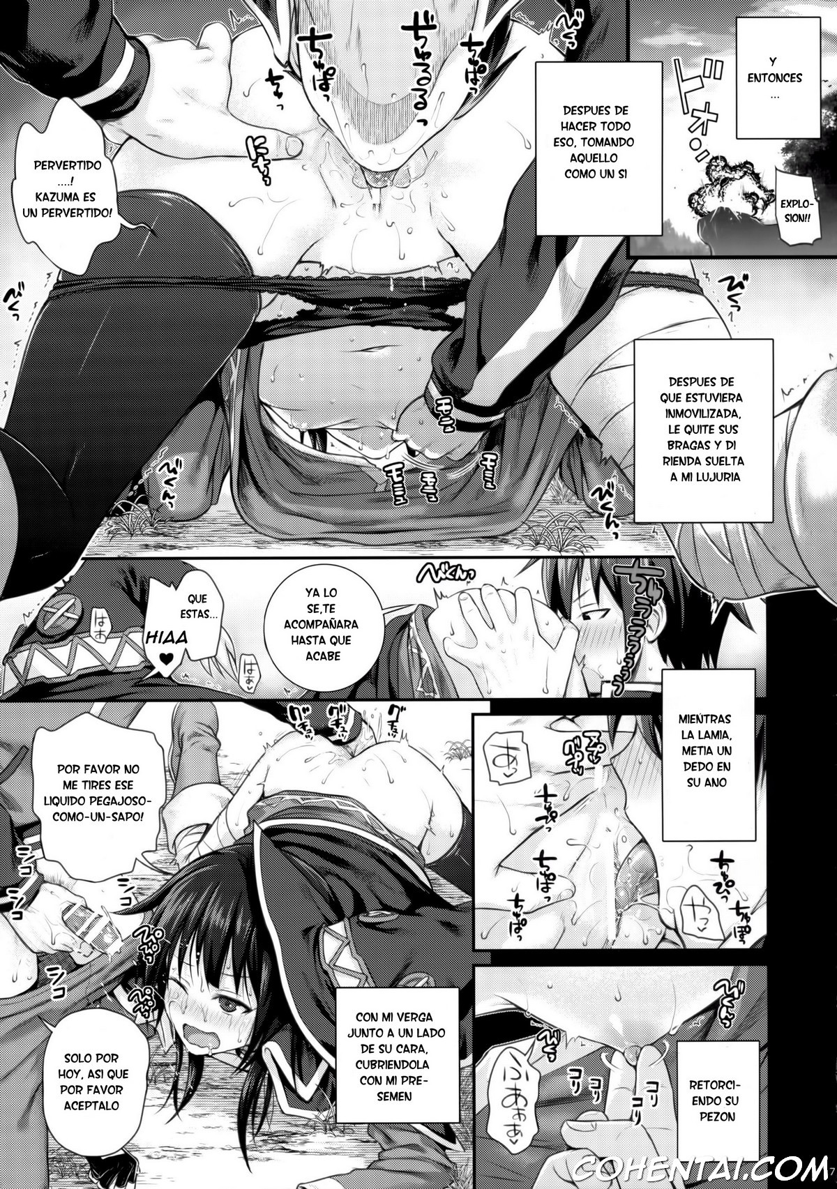 CHOYGEDO! (Kono Subarashii Sekai ni Syukufuku o!) xxx comics manga porno doujin hentai español sexo 