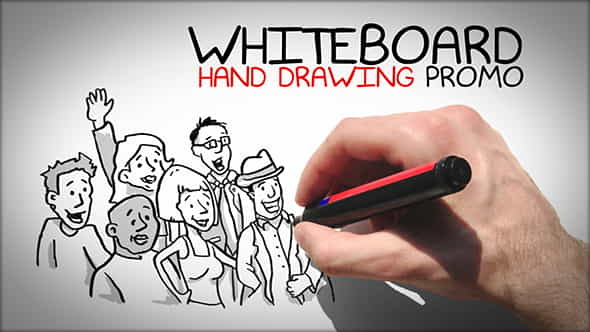 Whiteboard Hand Drawing Promo | Corporate - VideoHive 4817978