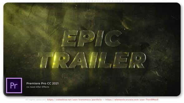 Destiny Cinematic Trailer - VideoHive 36405255