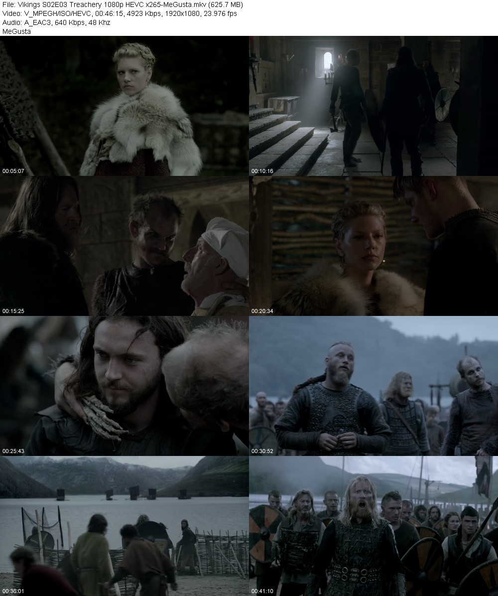 Vikings S02E03 Treachery 1080p HEVC x265-MeGusta