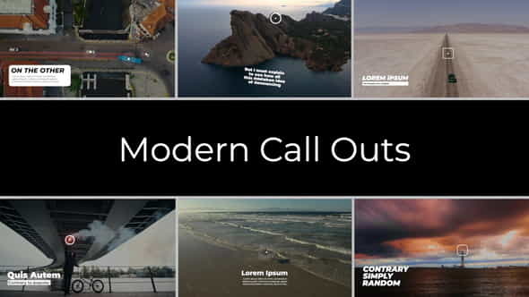 Modern Call Outs | FCPX - VideoHive 33962159