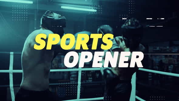Sports Opener - VideoHive 35554229