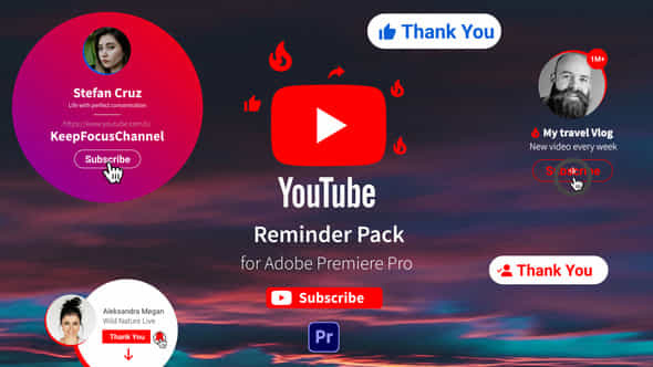 YouTube Subscribe Reminder - VideoHive 37000360