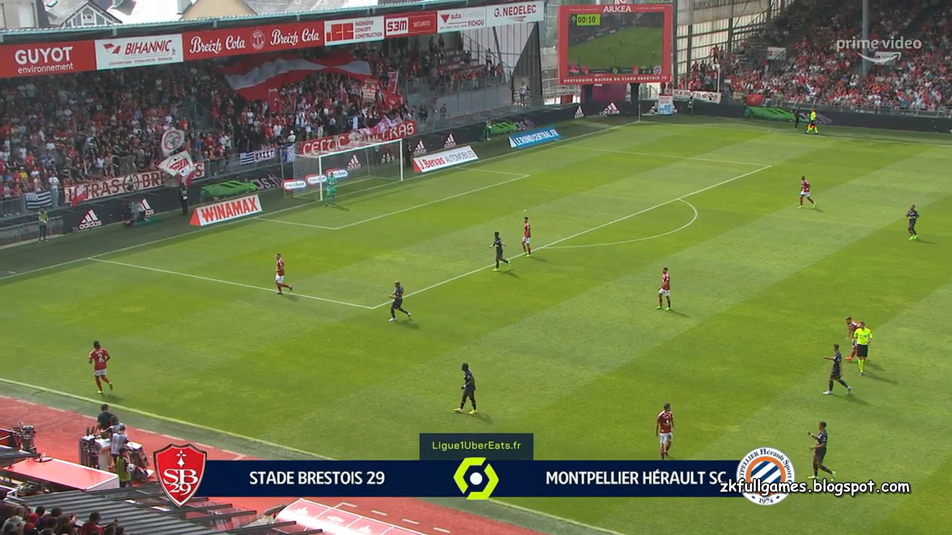 Ligue 1 22/23 - Matchday 04 - Stade Brest vs Montpellier HSC - 28/08/2022