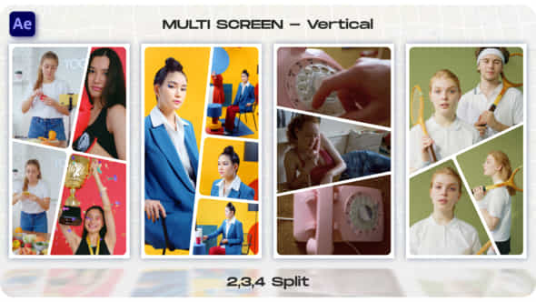 Multi Screen - - VideoHive 46599471
