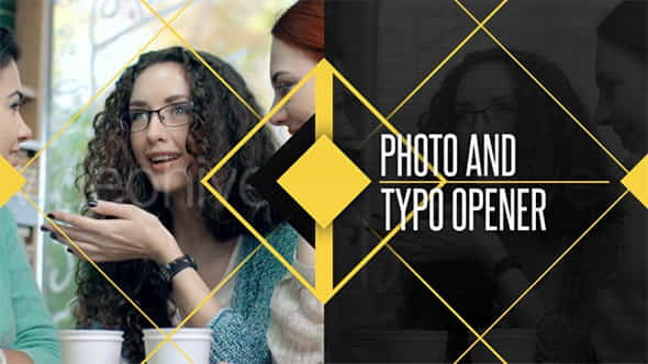 Photo and Typo Opener - VideoHive 5157817