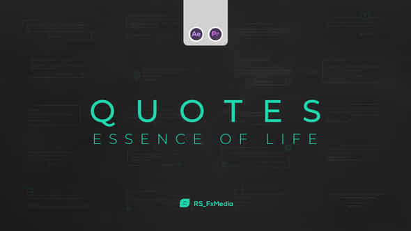 Quotes Titles - VideoHive 32083705