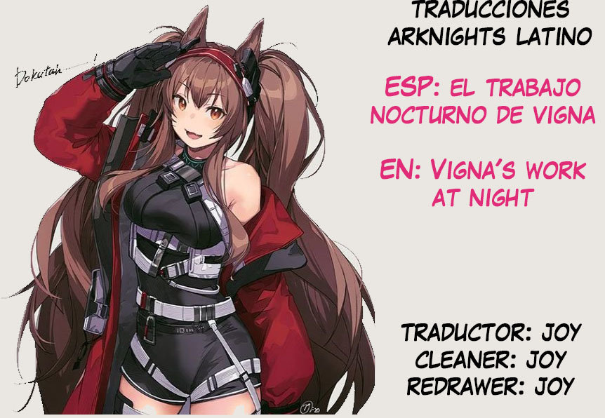 El trabajo nocturno de Vigna(Arknights) - 10