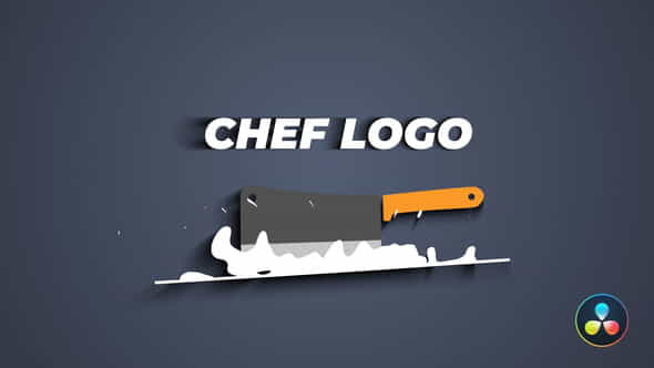 Chef Knife Logo - VideoHive 33411988