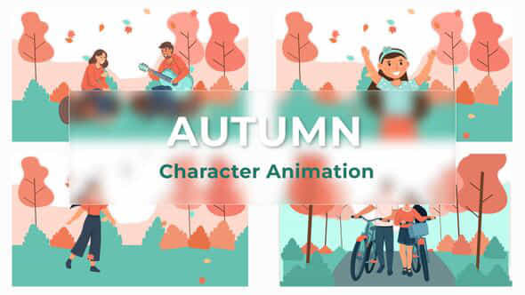 Autumn Character Animation - VideoHive 37071523