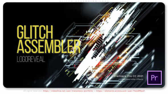 Glitch Assembler Logo - VideoHive 40289445