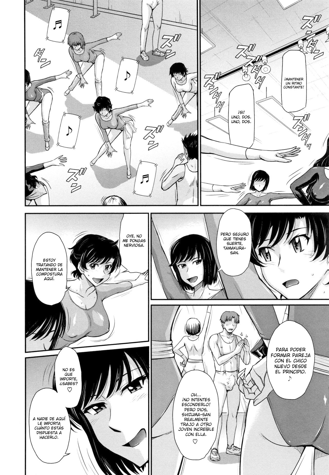 [Tsukino Jyogi] Hitozuma, Mitsu to Niku [Spanish] [Lozlauro]
