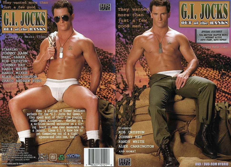 G.I. Jocks: Out of the Ranks / Солдаты вне строя (Gregory Marks, HIS Video) [1994 г., Muscle, Military, Oral, Anal, Solo, Big Dick, Outdoor, Rimming, Masturbation, Cumshots, Compilation, DVDRip]