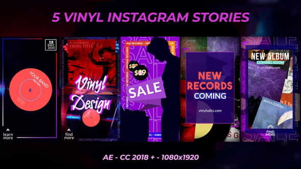 Vinyl Record Stories - VideoHive 29254792