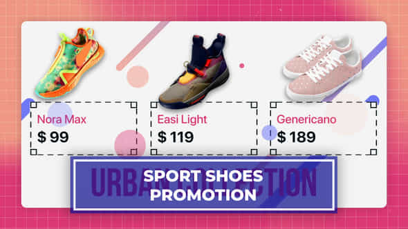 Sport Shoe Promo - VideoHive 49246863