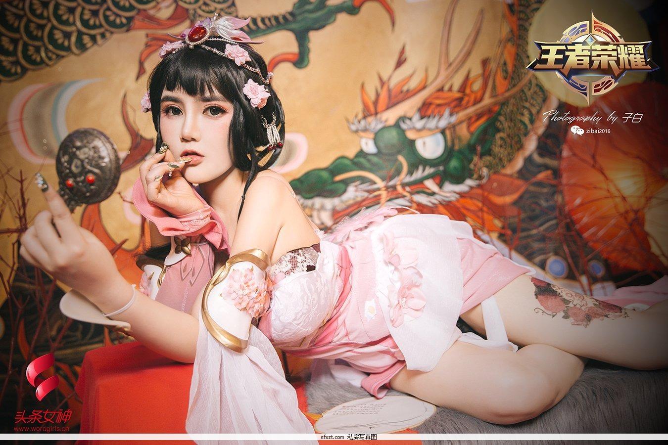 温心怡- [TouTiao头条女神] 2019-03-08 王者甄姬(8)