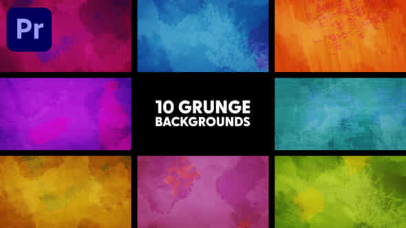 Grunge Backgrounds - VideoHive 42169155