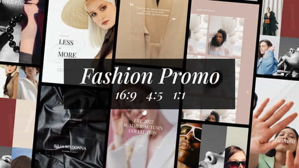 Fashion Photography Stories and Posts - VideoHive 34145993